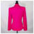 Yves Saint Laurent YSL Uniform shocking pink jacket 1990s  - view 2