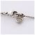 Timeless Collana in cristallo Chanel Clover Coco Mark Argento - vista 4