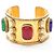 Timeless Bracciale in perle finte e strass Chanel D'oro