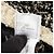 Timeless Chanel Coco Mark Wollkleid Schwarz Weiß Golden - Ansicht 4