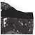 Timeless Chaqueta sin cuello de lentejuelas Coco Mark de CHANEL Negro - vista 7
