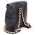 Timeless Chanel Matelassé Lammfell Rucksack Schwarz - Ansicht 2