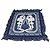 Foulard in seta Hermès 70 Brides de Gala Bandana a pois Blu