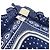 Foulard in seta Hermès 70 Brides de Gala Bandana a pois Blu - vista 5