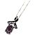 Autre Marque Collana Au750 Zaffiro Rosa Diamante Argento - vista 5