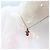 Autre Marque Collana Au750 Zaffiro Rosa Diamante Argento - vista 7