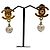 Timeless Vintage Ohrringe von Chanel aus vergoldetem Material mit Kunstperlen Golden