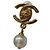 Timeless Vintage Ohrringe von Chanel aus vergoldetem Material mit Kunstperlen Golden - Ansicht 3