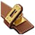 Hermès Hermes Kelly Bracelet Leather Bracelet Size 17 Golden  - view 11