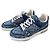 Zapatillas Louis Vuitton Monogram Trainer Line en denim azul Blanco