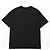 Camiseta de algodón con logo de firma Moncler Negro Plata - vista 6