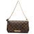 Borsa a Spalla 2 in 1 Damier Favorite PM Louis Vuitton Marrone