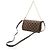 Borsa a Spalla 2 in 1 Damier Favorite PM Louis Vuitton Marrone - vista 2