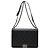 Borsa a spalla Chanel Boy Chanel 30 in pelle di vitello Nero