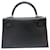 Hermès Mini Kelly2 Chèvre Nero  - vista 4