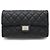 Borsa a vita 2way in pelle caviar matelassé 2.55 di Chanel Nero