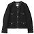 Timeless Chanel Little Black Tweed Wool Blend Jacket