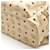 Sac à dos en cuir Visetos MCM Beige  - vue 3