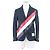 Thom Browne BLAZER CLÁSSICO NÃO CONSTRUÍDO em Twill de Algodão Pesado Azul Azul marinho