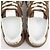 Gucci GG Canvas Leder Sneakers Braun Beige Kamel - Ansicht 13