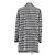 Timeless Chaqueta Larga de Tweed Chanel P78886 Negro Blanco - vista 5