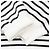 Moncler GIROCOLLO TRICOT Suéter de Algodón Negro Blanco Blanco roto - vista 4