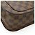 Borsa 2 in 1 Damier Beaumarchais di Louis Vuitton Nero - vista 3