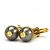 Alfred Dunhill Abotoaduras de metal Dunhill
