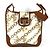 Borsa a Spalla Musette Monogram di Louis Vuitton Marrone Bianco