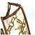 Borsa a Spalla Musette Monogram di Louis Vuitton Marrone Bianco - vista 10