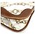 Borsa a Spalla Musette Monogram di Louis Vuitton Marrone Bianco - vista 6