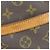 Borsa a spalla in pelle Nume Monogram Blower Louis Vuitton Marrone - vista 5