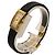 Autre Marque Sonia Rykiel Quarz Quadrat Damen Golden - Ansicht 2