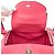 Borsa a Spalla Hermès Lindy Mini Taurillon Clemence Rosa - vista 9