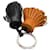 Hermès Hermes Carmen Uno Dos Agneau Milo Key Holder Black Golden  - view 4