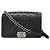 Borsa a spalla in pelle Chanel Boy Nero