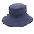 Hermès Bestickter H Logo Bucket Hat Blau Marineblau - Ansicht 2
