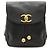 Timeless Chanel Kaviarleder Rucksack Schwarz