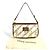 Borsa Pochette Accessoires Charm Monogram Louis Vuitton Marrone Bianco - vista 17
