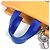 Chaveiro de couro azul e laranja Louis Vuitton - vista 10