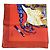Bufanda de Seda Brise de Charme de Hermès Roja Multicolor - vista 12
