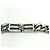 Pulseira de Charme BB Icon Prata da Balenciaga - vista 5