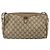 Bolsa Sherry Line GG Supreme Web da GUCCI em PVC bege e dourado 89 02 017 Auth 169674 - vista 2