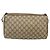 Bolsa Sherry Line GG Supreme Web da GUCCI em PVC bege e dourado 89 02 017 Auth 169674 - vista 3