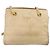 PRADA Ketten-Schultertasche Wildleder Beige Gold Auth 169631 Golden - Ansicht 13