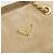 PRADA Ketten-Schultertasche Wildleder Beige Gold Auth 169631 Golden - Ansicht 18