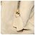 PRADA Ketten-Schultertasche Wildleder Beige Gold Auth 169631 Golden - Ansicht 24