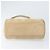 PRADA Ketten-Schultertasche Wildleder Beige Gold Auth 169631 Golden - Ansicht 5