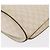 Céline Borsa a Spalla in Tela Macadam CELINE in Pelle PVC Bianco e Oro Auth 171965 D'oro - vista 13