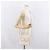 Céline Borsa a Spalla in Tela Macadam CELINE in Pelle PVC Bianco e Oro Auth 171965 D'oro - vista 24